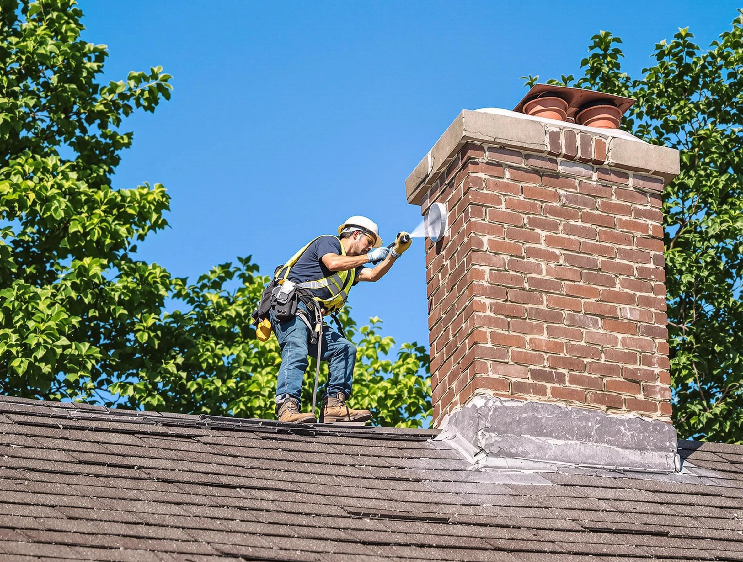 Thompson's Station Chimney Sweep performing an inspection with advanced tools in Thompson's Station, TN