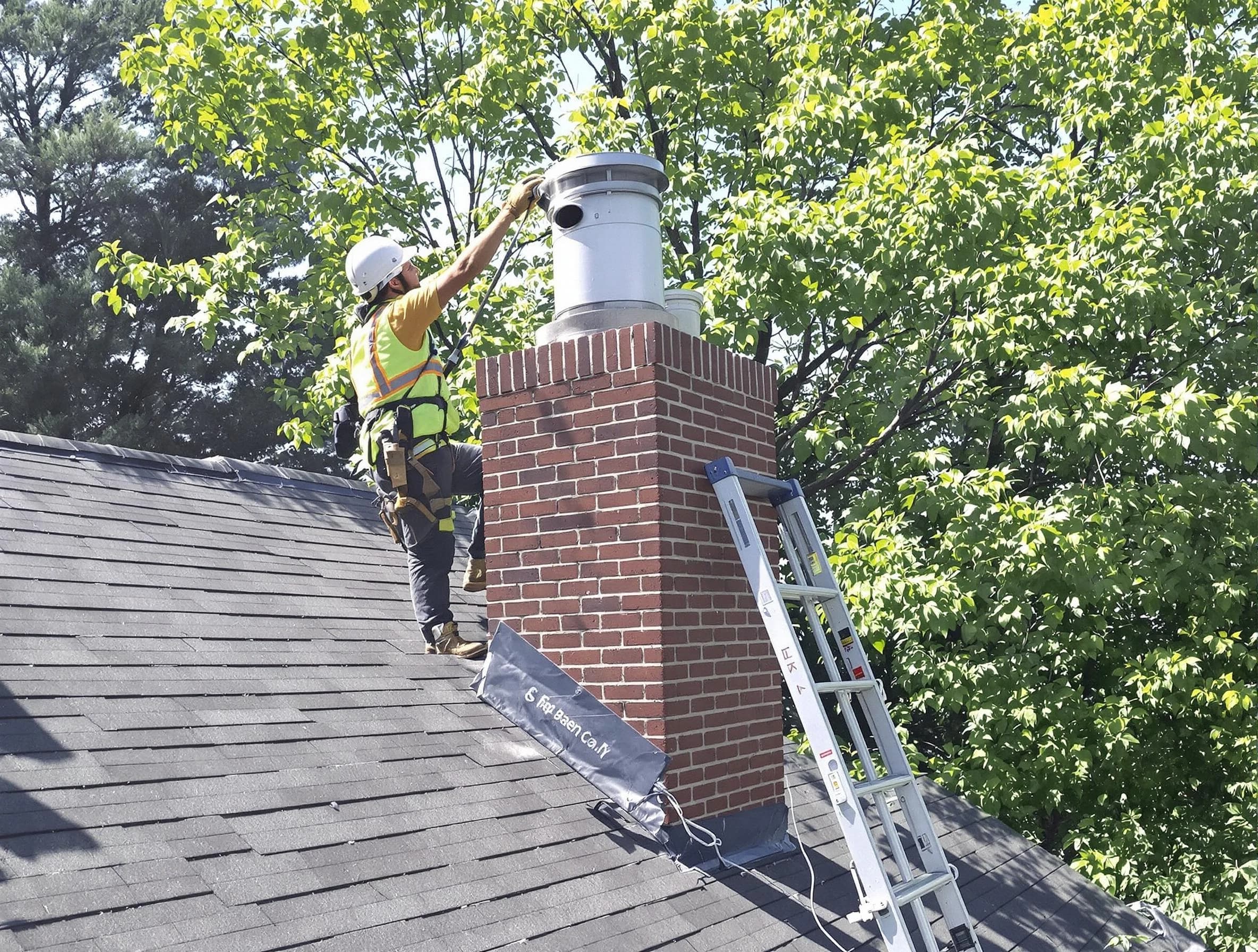 Chimney liner inspection by Thompson's Station Chimney Sweep in Thompson's Station, TN