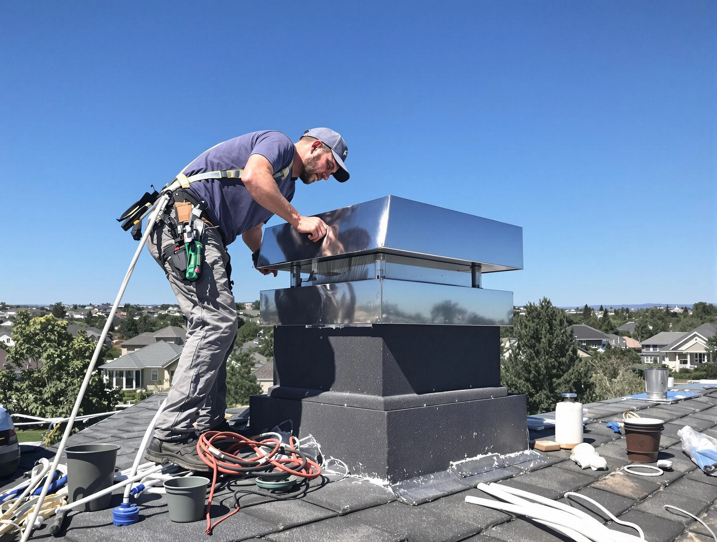 Chimney Cap Services in Thompson's Station