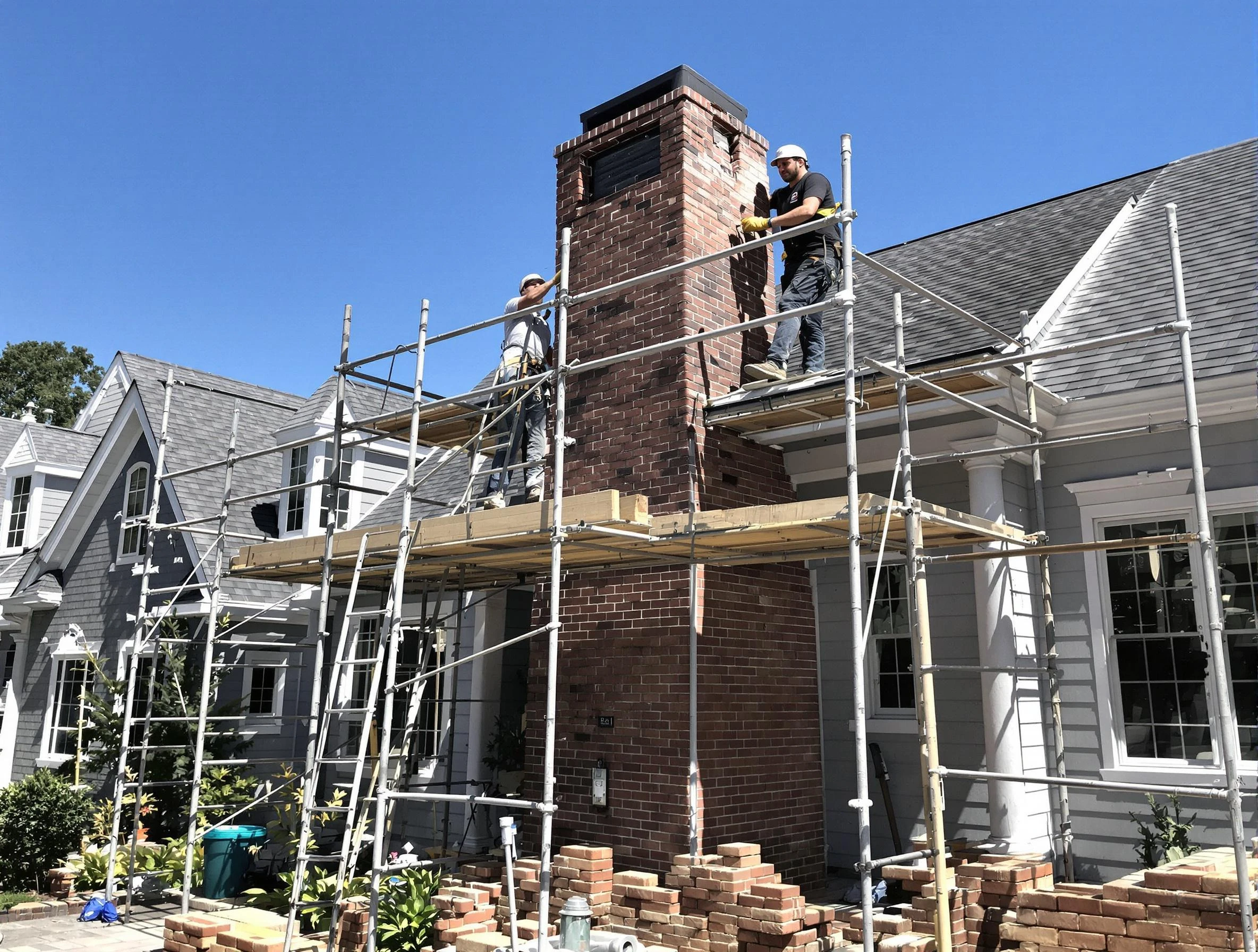 Chimney Rebuilding in Thompson's Station