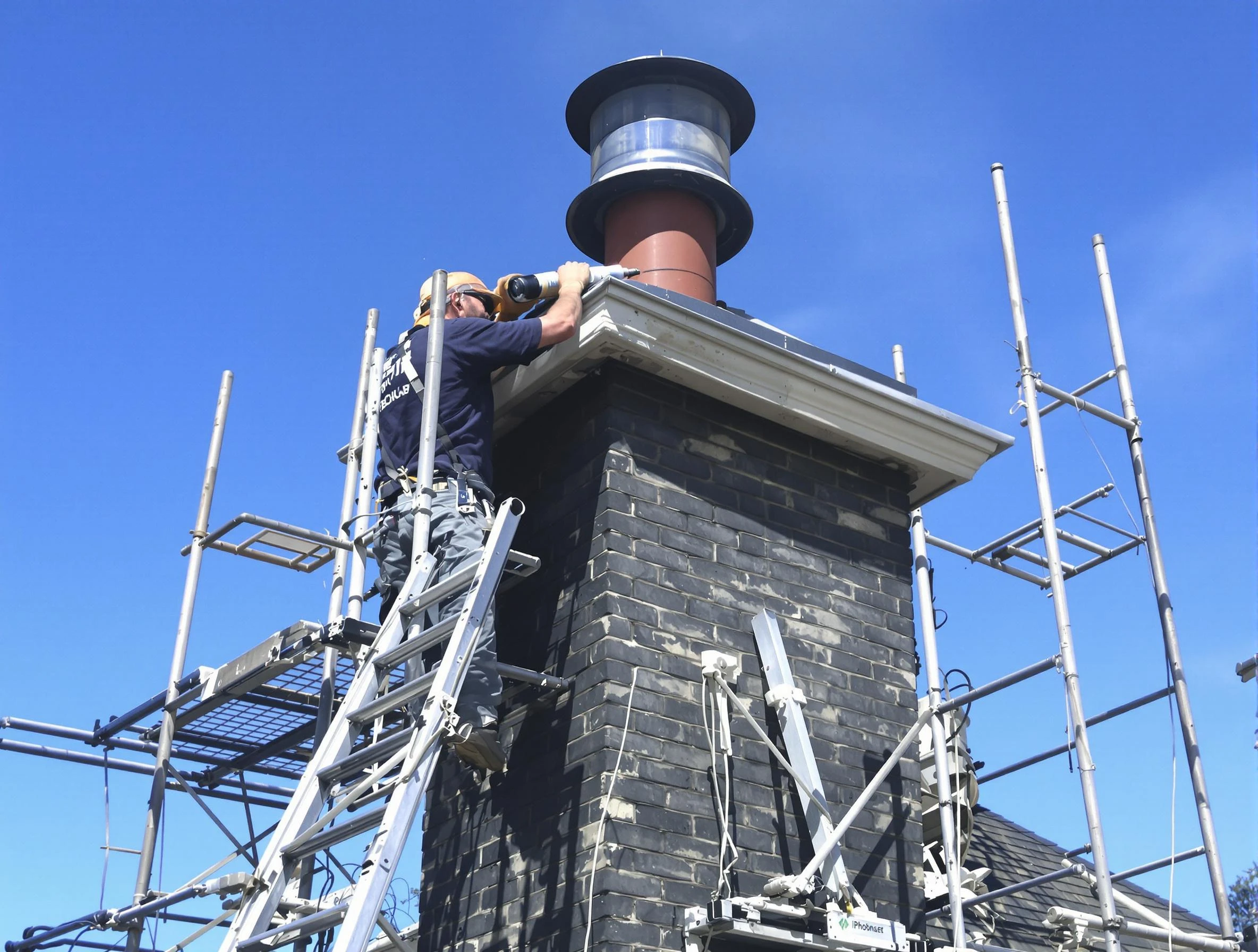 Sturdy chimney crown finished by Thompson's Station Chimney Sweep in Thompson's Station, TN
