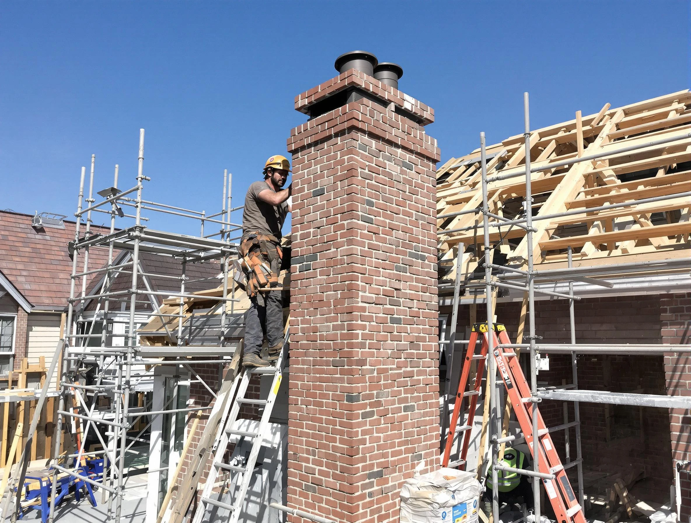 New chimney installation completed by Thompson's Station Chimney Sweep in Thompson's Station, TN