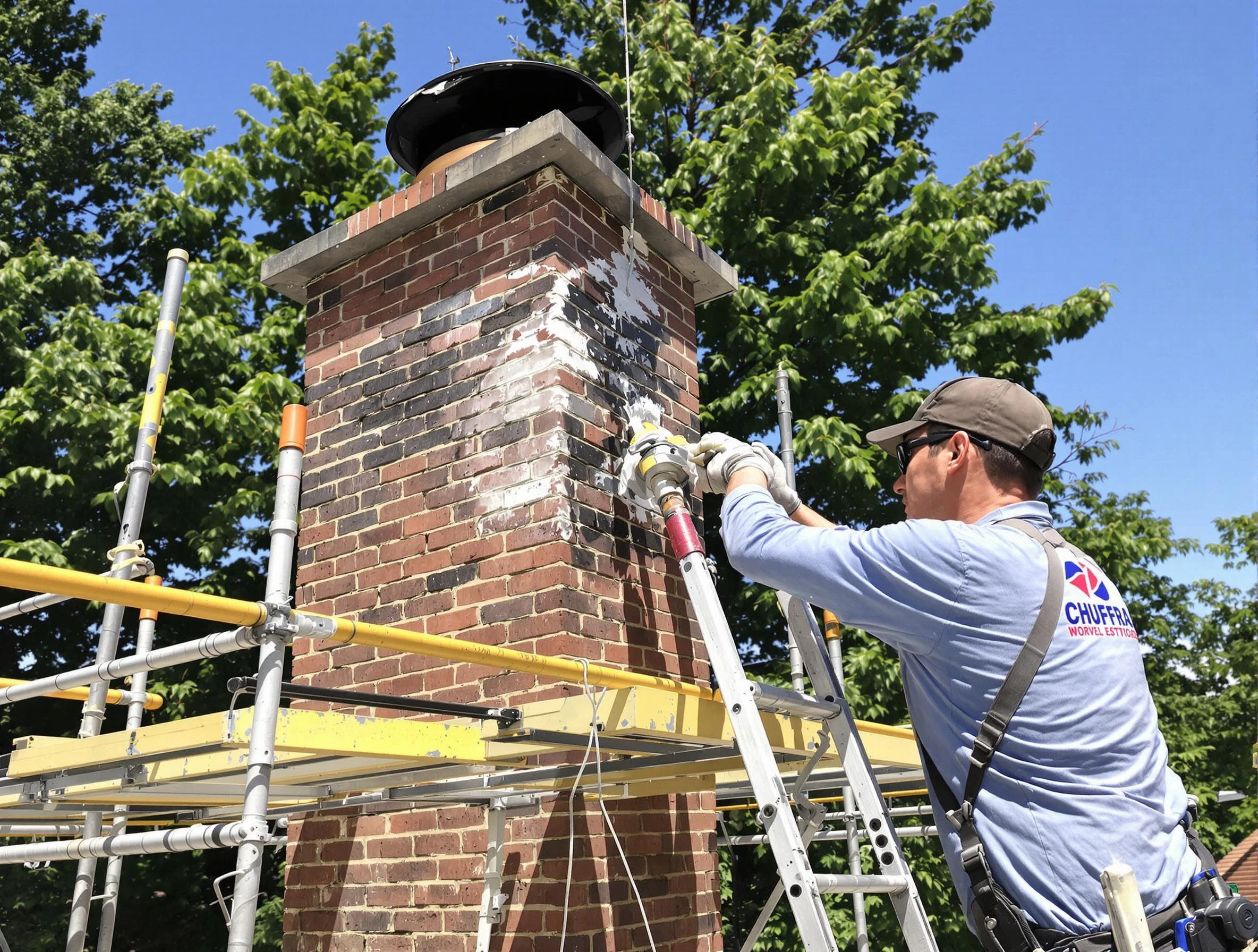 Structural chimney repair by Thompson's Station Chimney Sweep in Thompson's Station, TN
